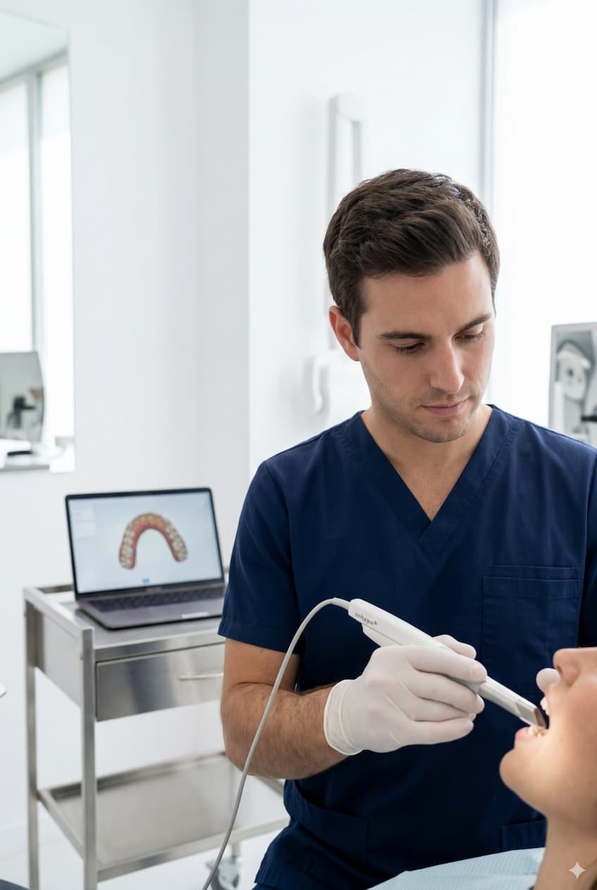 Escáner 3D y tomografías diagnósticas para implantes